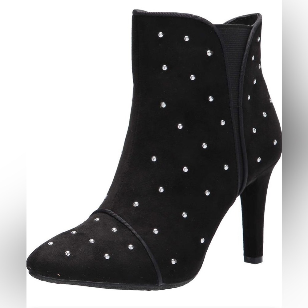 Nib Rialto Chanted Dress Studded Black Bootie